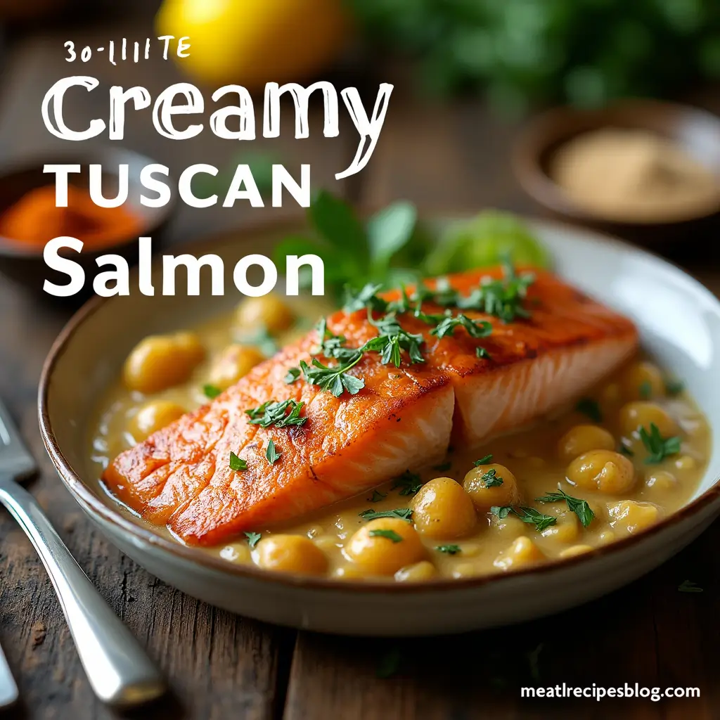 Creamy Tuscan Salmon