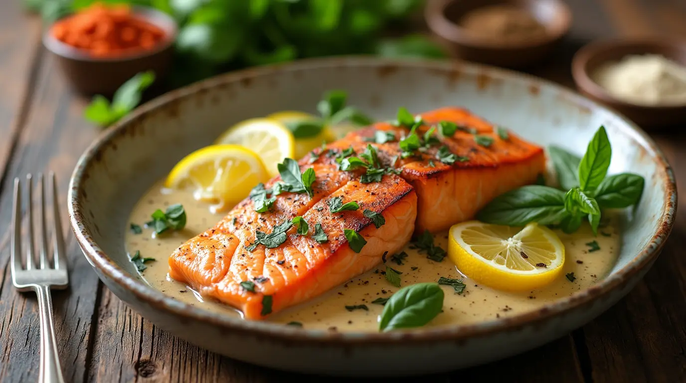 Creamy Tuscan Salmon