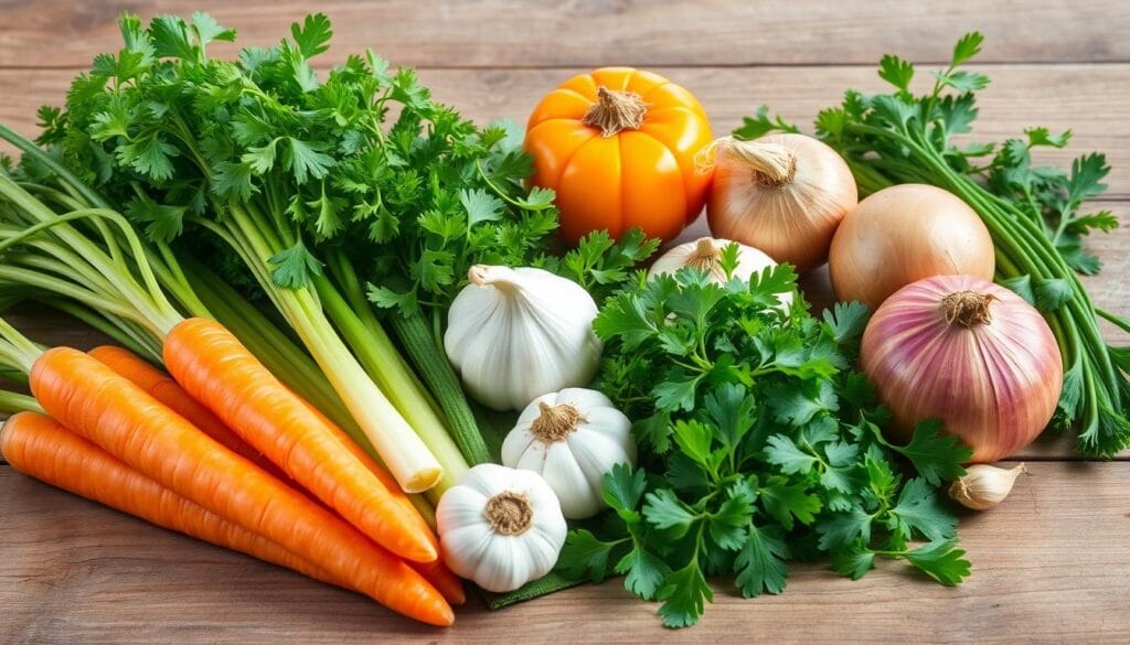 Vegetables for bone broth