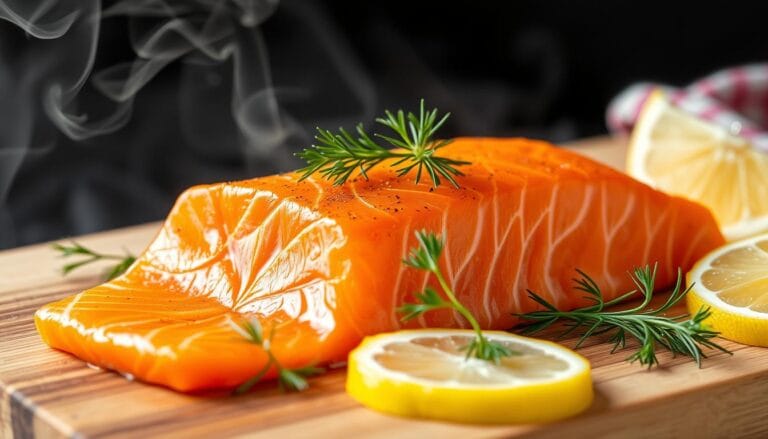 cold smoked salmon