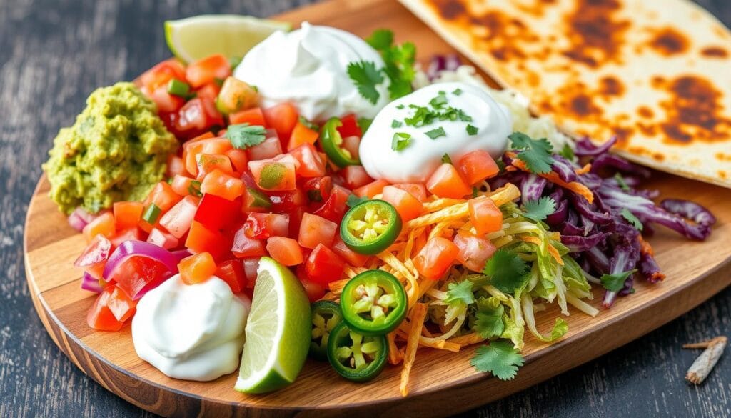 quesadilla toppings