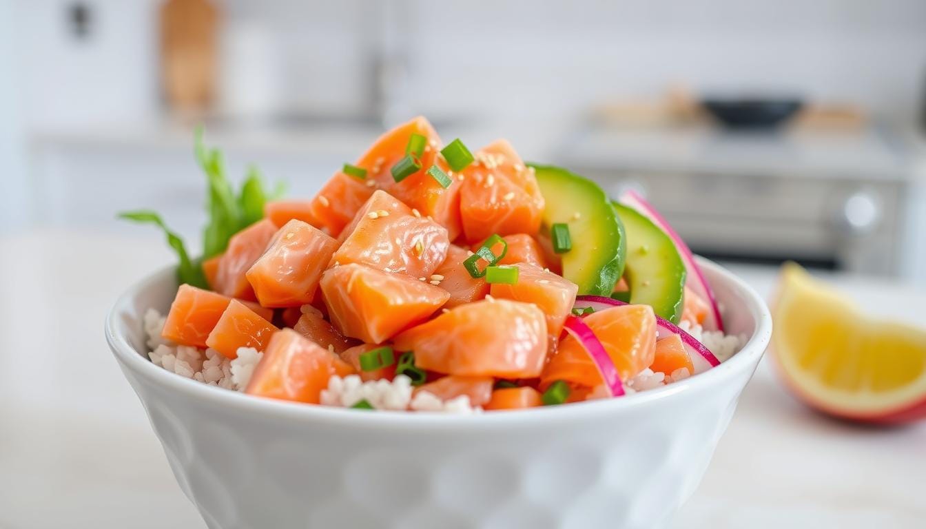 salmon poke