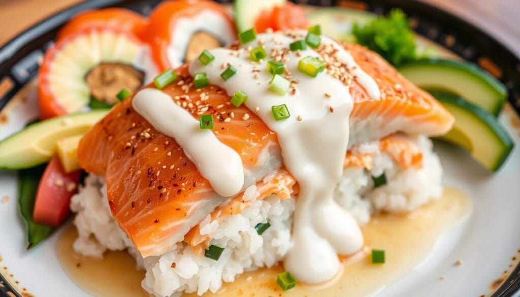 sushi salmon bake