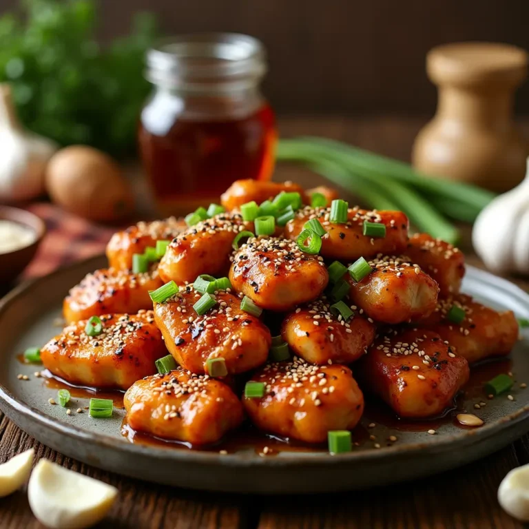 honey garlic chicken