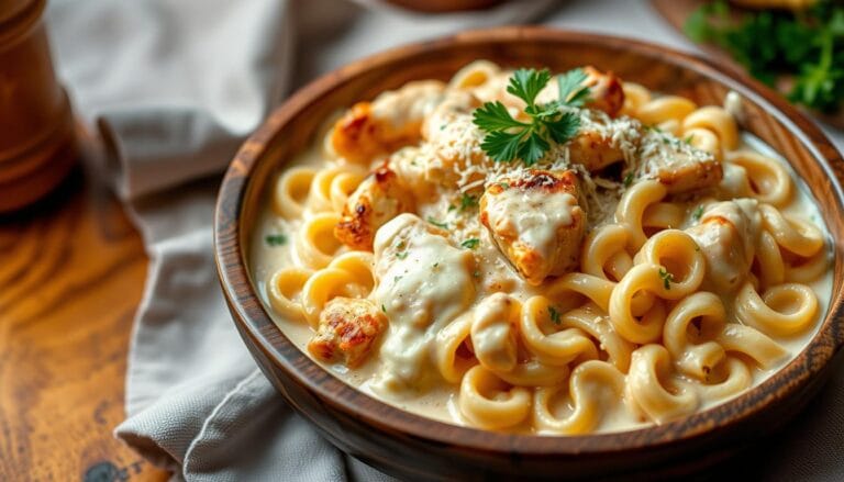 Cheesy Chicken Pasta