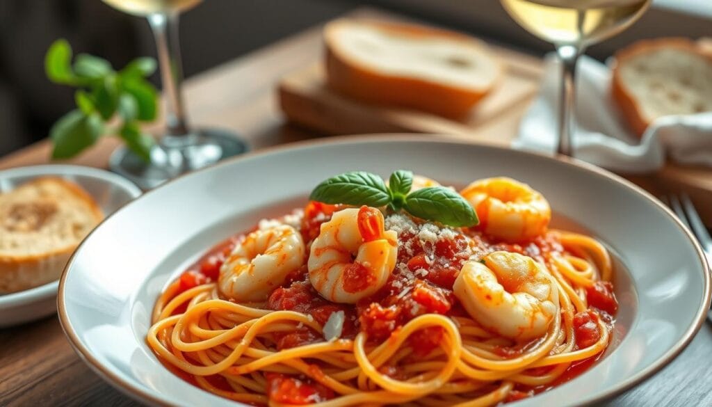 shrimp marinara recipe