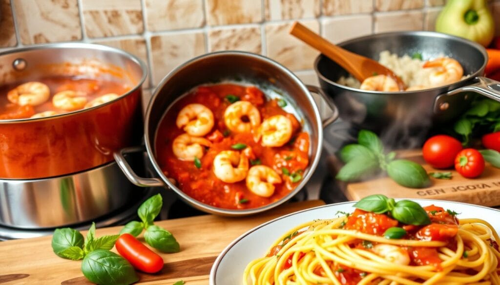 Shrimp Marinara Recipe