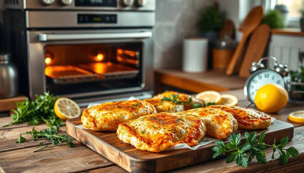 chicken cutlets in the oven