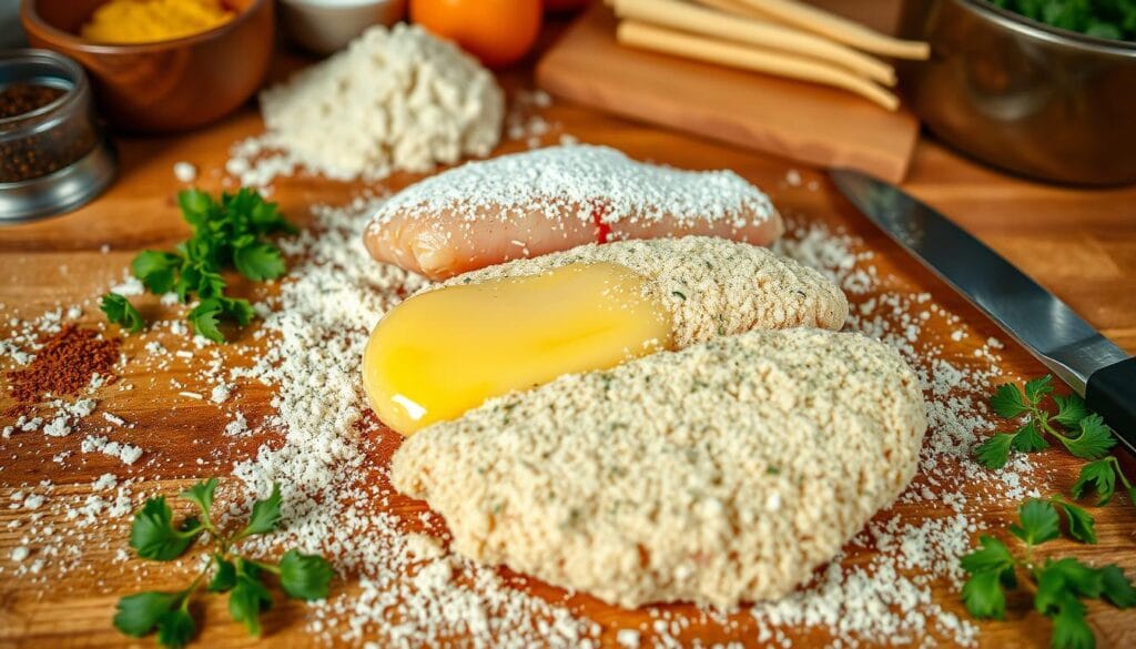 chicken cutlets in the oven