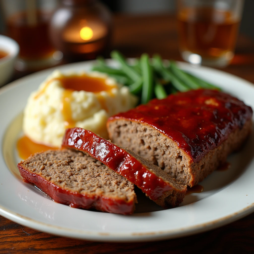 Easy Diner Style Meatloaf