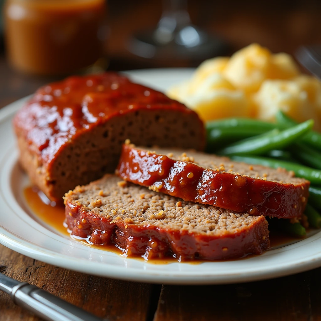 Easy Diner Style Meatloaf