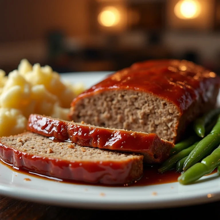 Easy Diner Style Meatloaf