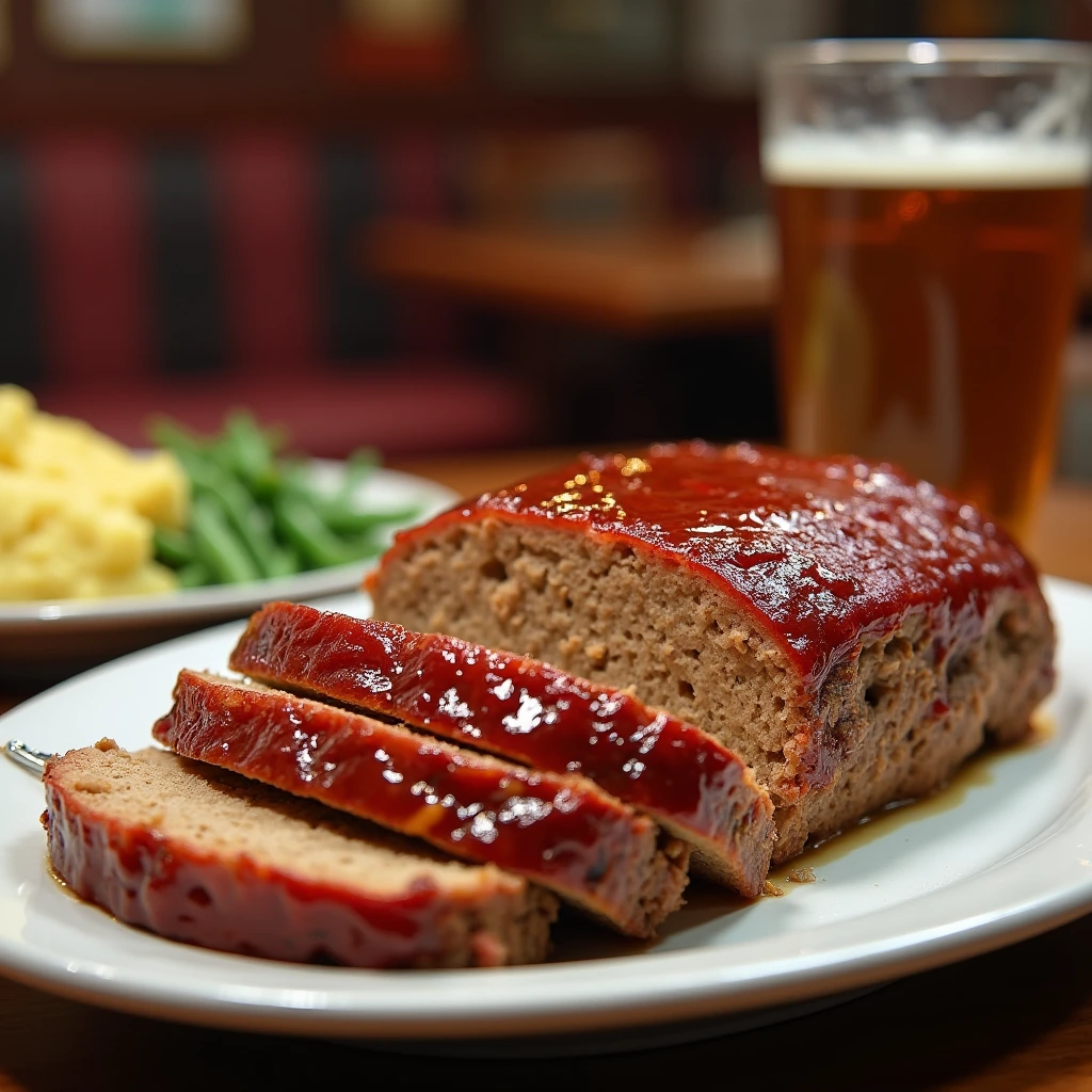 Easy Diner Style Meatloaf