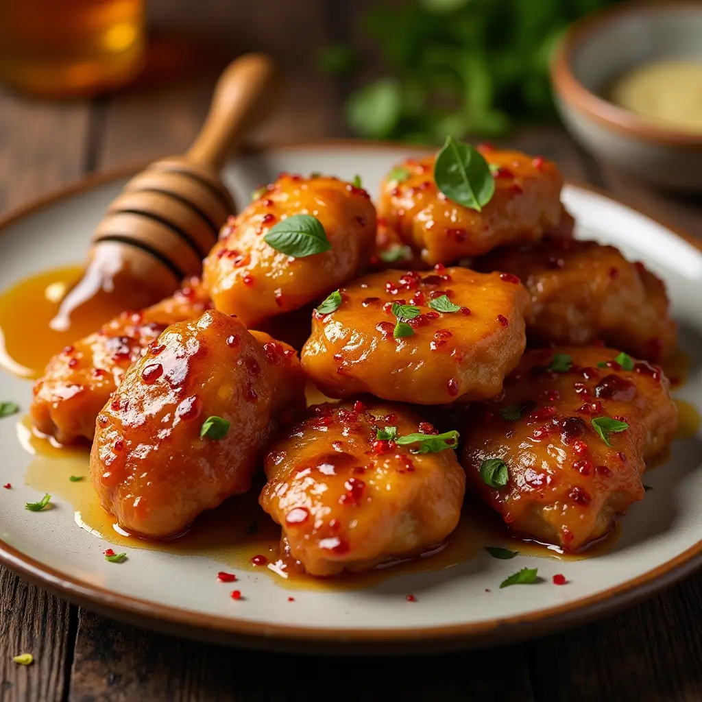  hot honey chicken