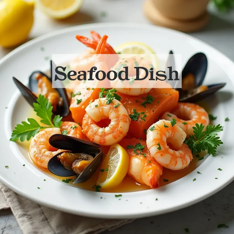 Seafood Dish Recipes