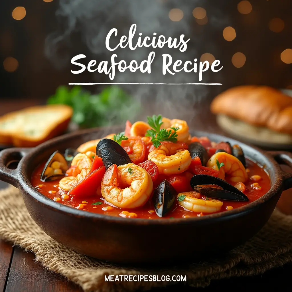 Seafood cioppino