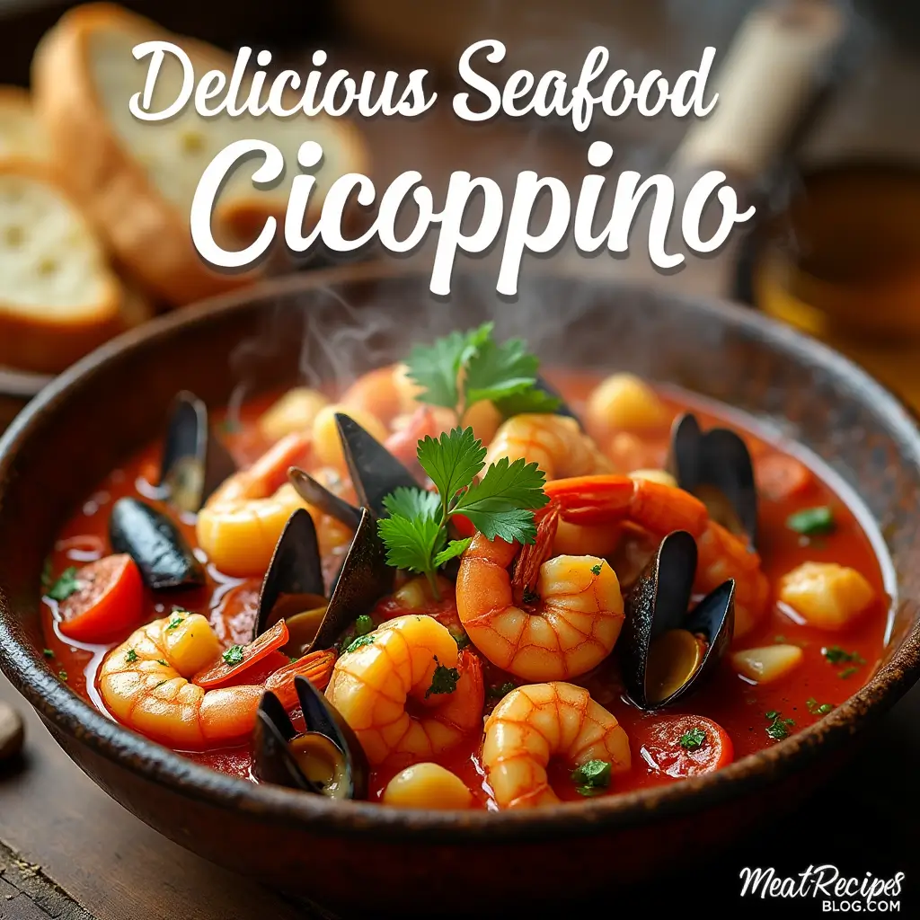 Seafood cioppino