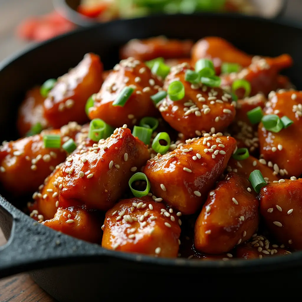 Sticky Honey Chicken