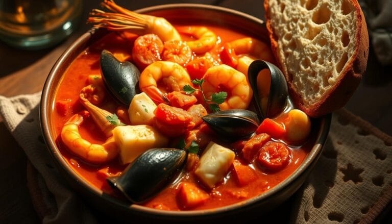 Seafood cioppino