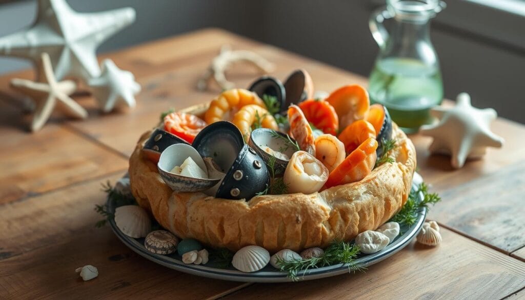 seafood bread bowl