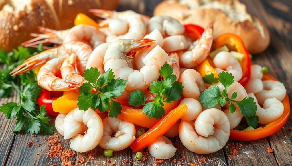 seafood bread bowl