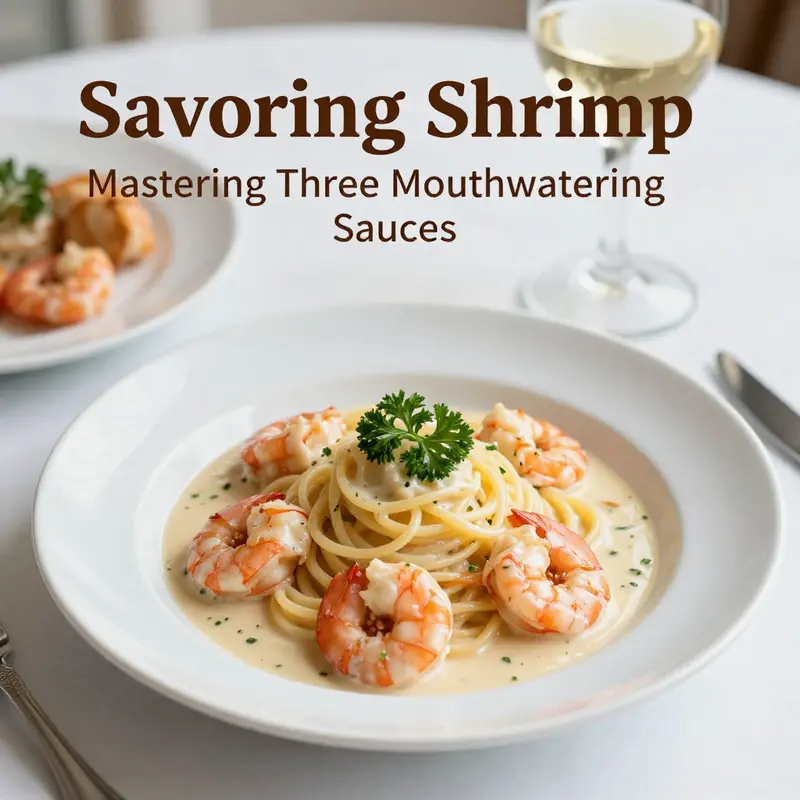 A mouthwatering presentation of Chinese-style shrimp in garlic sauce, showcasing its aromatic appeal.