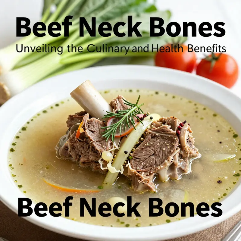 An exquisite beef neck bone broth garnished and paired with traditional mirepoix ingredients.