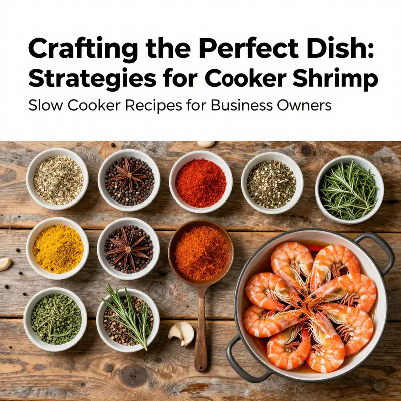 Key techniques to ensure the perfect texture of shrimp when slow cooking.
