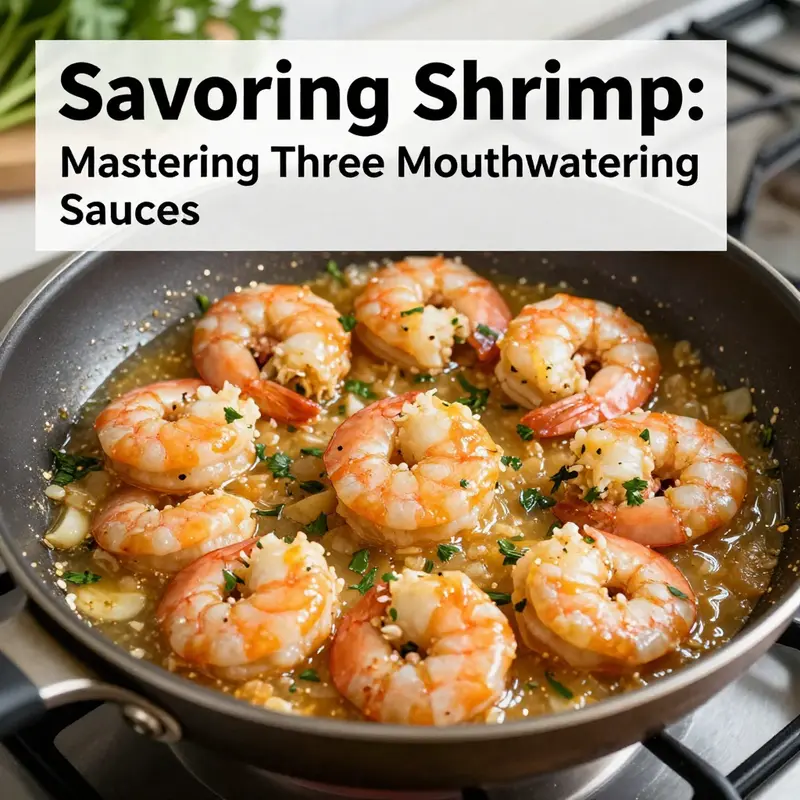 A mouthwatering presentation of Chinese-style shrimp in garlic sauce, showcasing its aromatic appeal.