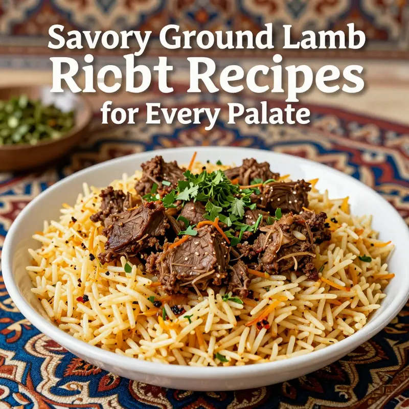 Hearty Crock Pot Lamb Chili ready to warm your soul.