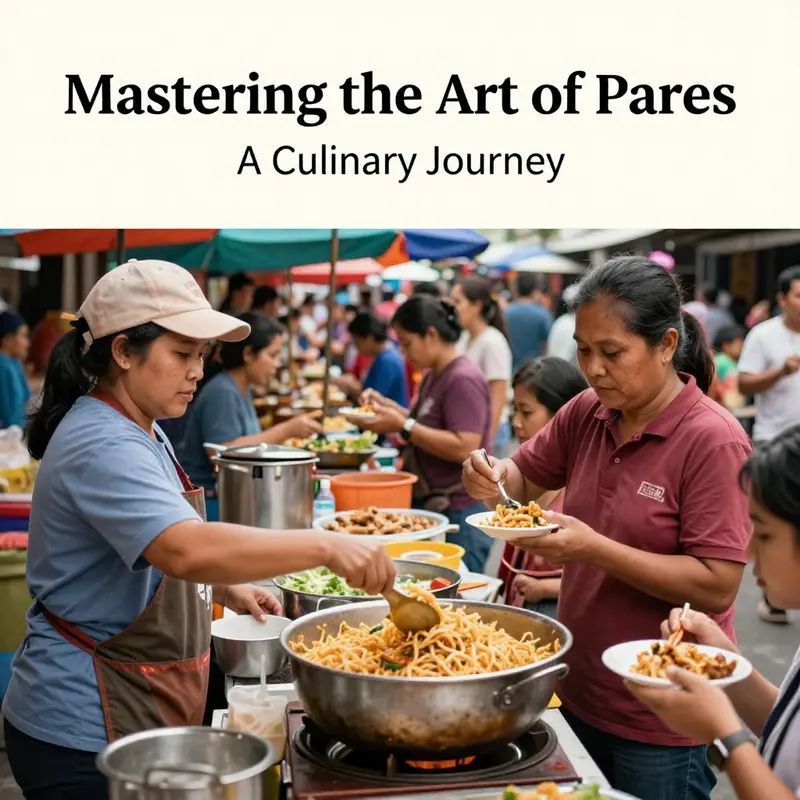 Deliciously prepared Pares served with rice, showcasing its robust flavors.