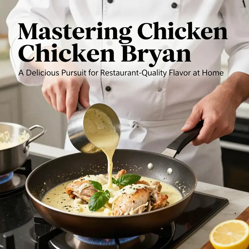 Fresh ingredients essential for making the perfect Chicken Bryan.