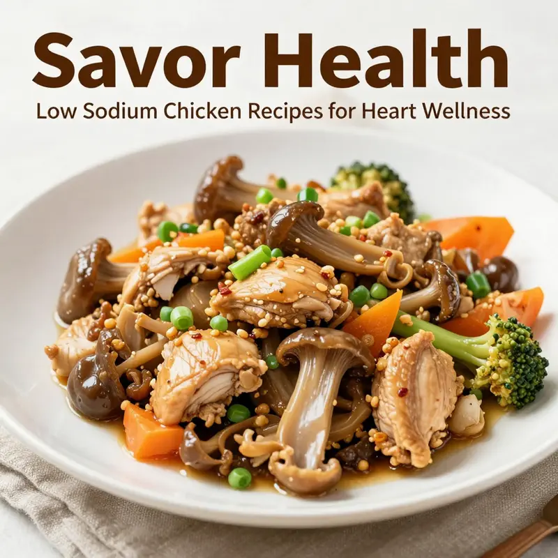 A nutritious bowl of low-sodium chicken and vegetable porridge that’s heart-healthy and delicious.