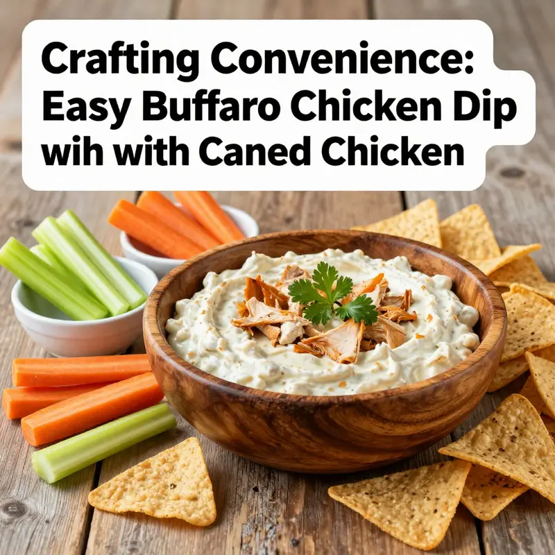 An assortment of ingredients used in the preparation of easy buffalo chicken dip with canned chicken.