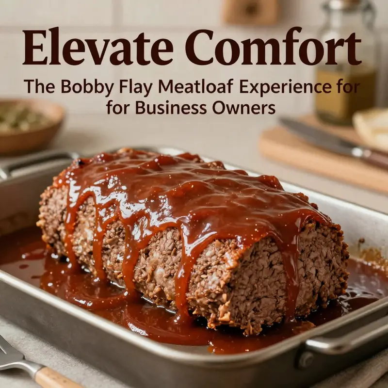All the fresh ingredients needed to create Bobby Flay’s signature meatloaf.
