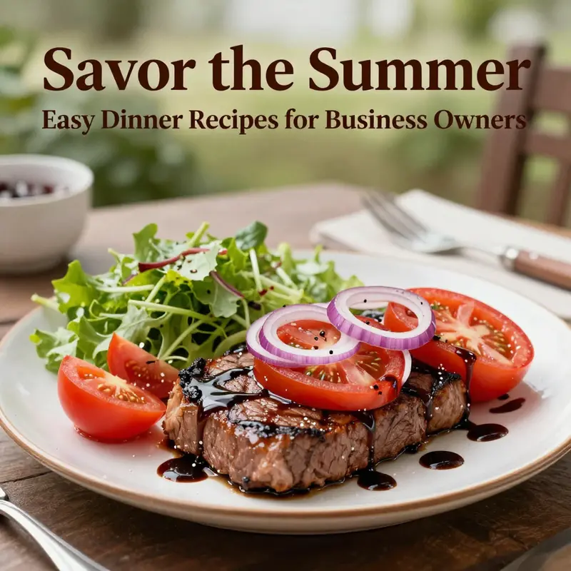 A refreshing grilled chicken chickpea salad loaded with nutrition, perfect for summer nights.