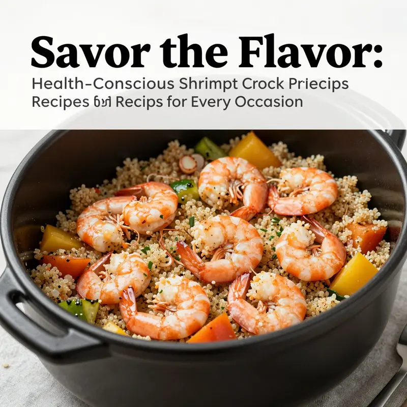 Zesty shrimp taco mixture ready to impress in a crock pot.