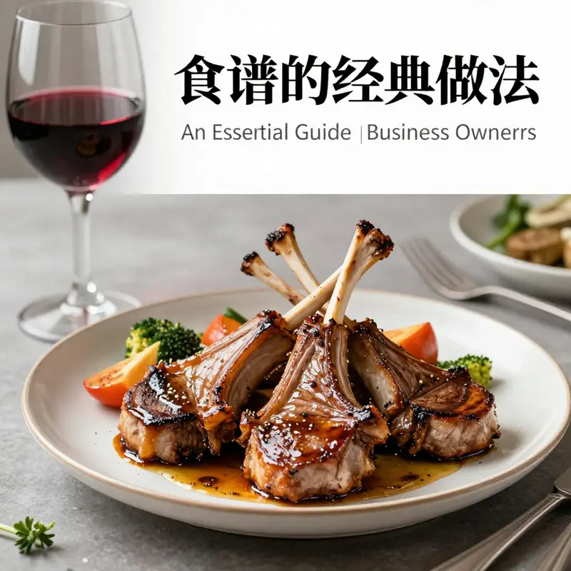 A chef showcasing different cooking techniques for lamb chops, highlighting the preparation process.