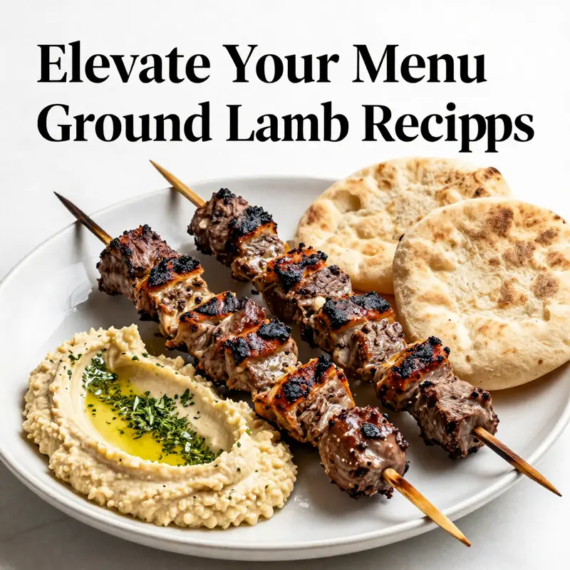 A pot of rich ground lamb chili, packed with ingredients that hint at comfort and warmth.