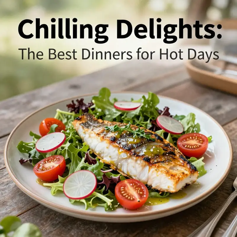 A refreshing assortment of cold noodle dishes perfect for hot summer evenings.