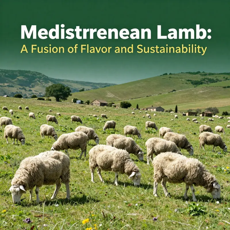 A nutritious selection of Mediterranean lamb dishes showcasing their health benefits.