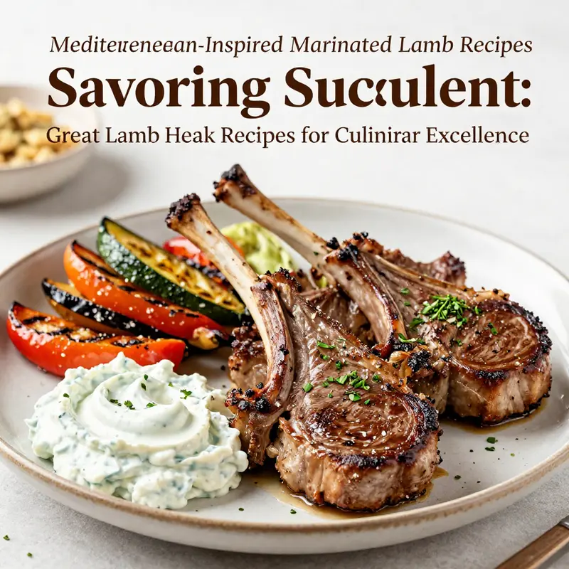 Perfectly grilled loin lamb chops highlight the beauty of simplicity with rich flavors.