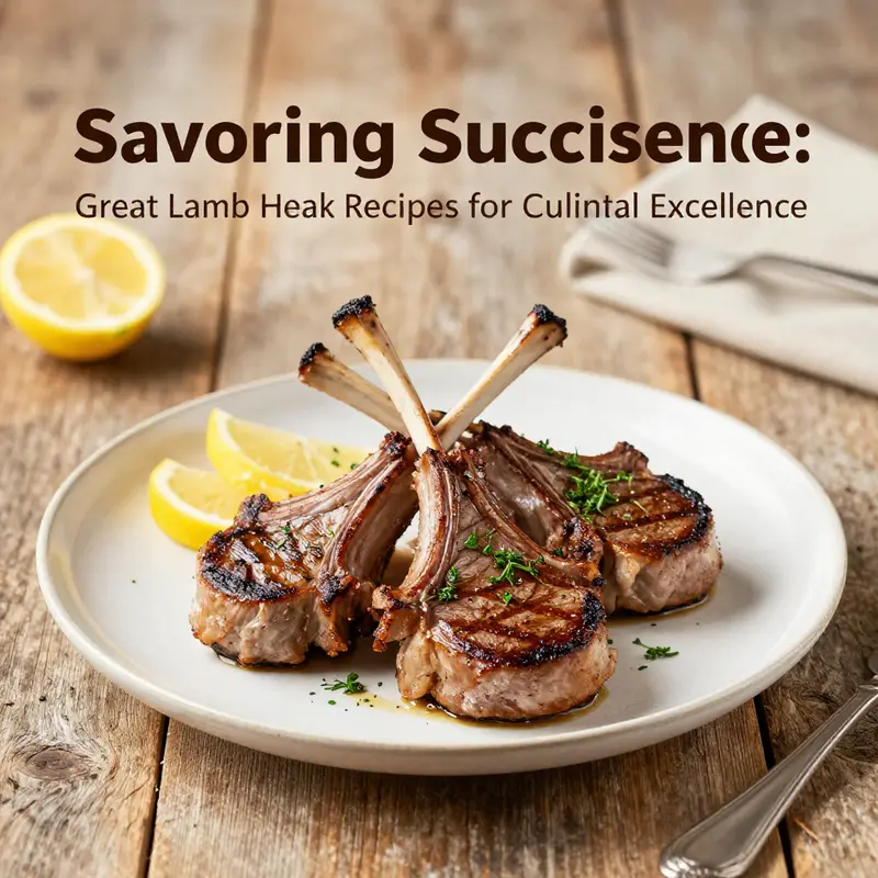 Perfectly grilled loin lamb chops highlight the beauty of simplicity with rich flavors.