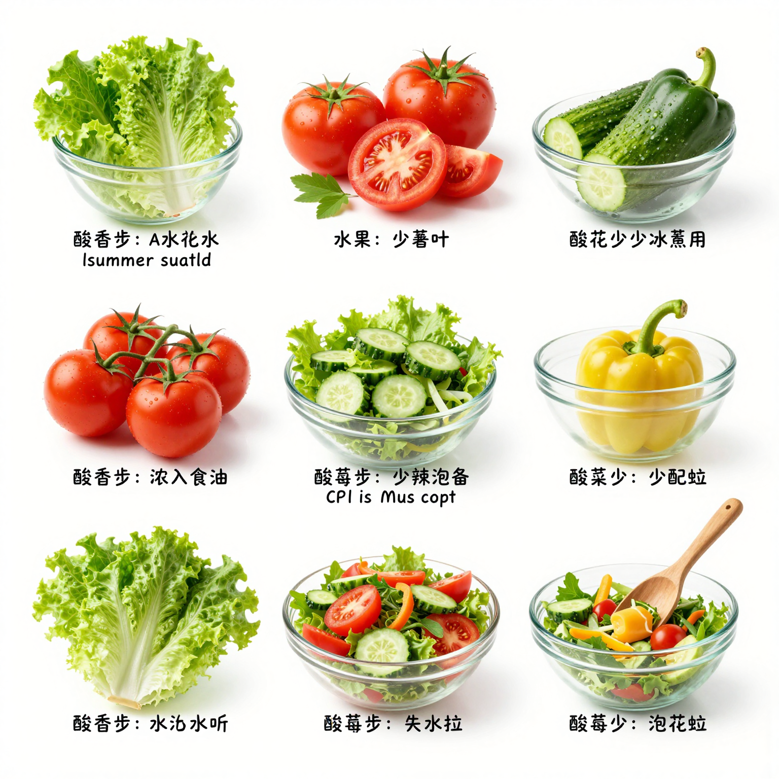 Visual Guide to Creating a Simple Summer Salad